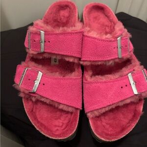 Pink Birkenstocks